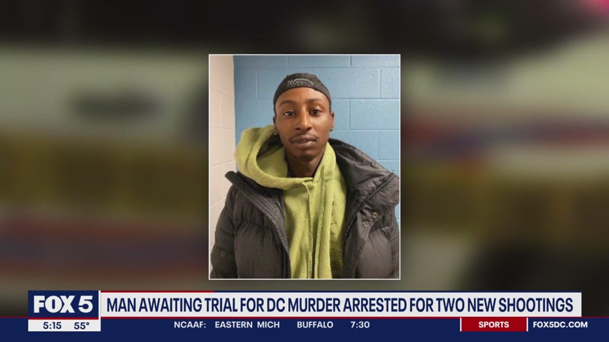 Man awaiting trial for DC murder now charged with shooting into 2 homes in Prince George's Co.